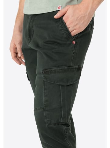 Timezone Cargobroek "Niklas" - regular fit - groen