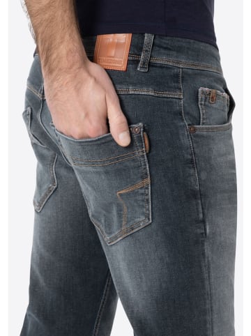 Timezone Spijkerbroek "Scott" - slim fit - grijs