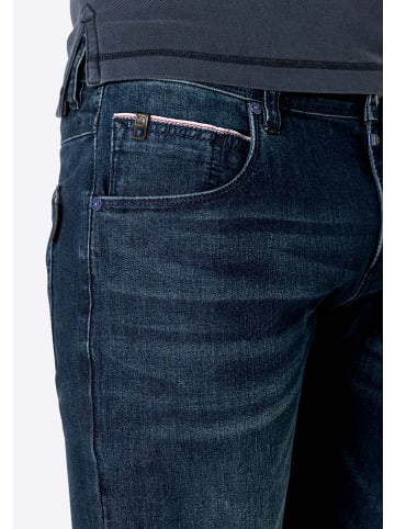 Timezone Dżinsy "Scott" - Slim fit - w kolorze granatowym