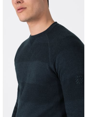 Timezone Sweter w kolorze granatowym