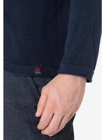 Timezone Sweter w kolorze granatowym