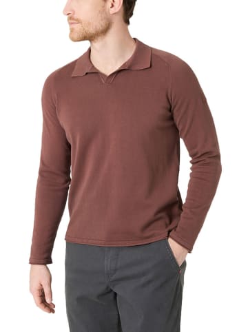 Timezone Poloshirt in Hellbraun