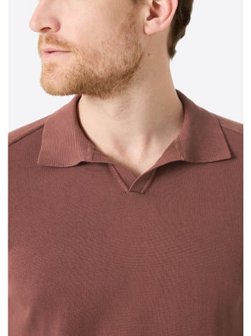 Timezone Poloshirt lichtbruin