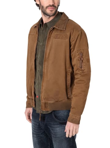 Timezone Jacke in Hellbraun