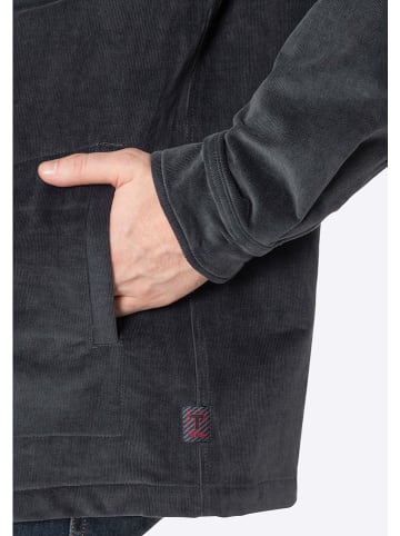 Timezone Hemdjacke in Dunkelgrau