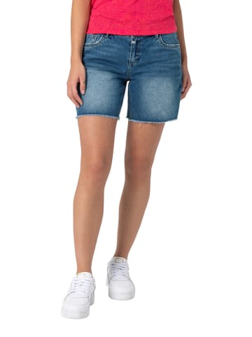 Timezone Spijkershort - regular fit - blauw