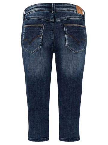 Timezone Jeans-Caprihose "Dashni" in Dunkelblau