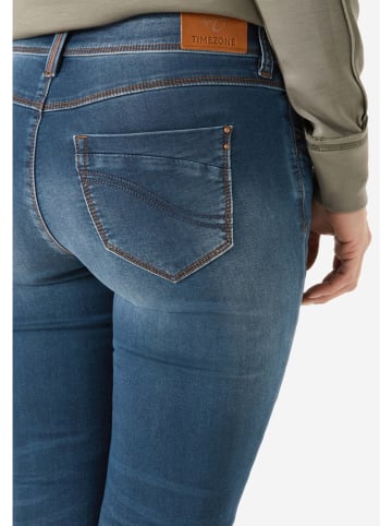 Timezone Dżinsy - Skinny fit - w kolorze niebieskim