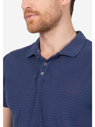 Timezone Koszulka polo w kolorze niebieskim