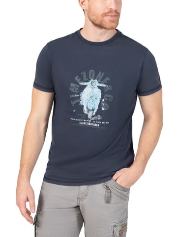 Timezone Shirt in Dunkelblau