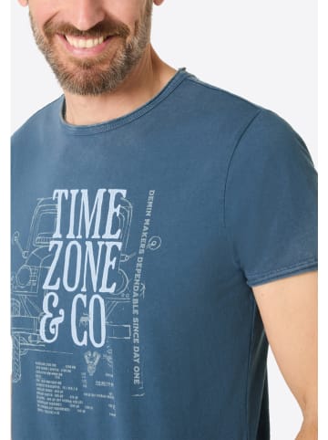 Timezone Shirt blauw