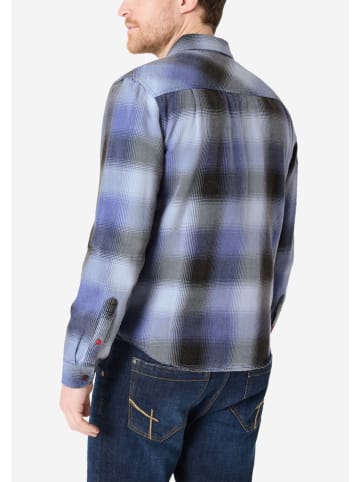 Timezone Blouse blauw/zwart