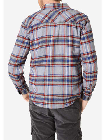 Timezone Blouse grijs/blauw/rood