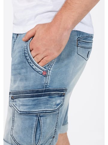 Timezone Jeansshorts "Stanley" - Slim fit - in Hellblau