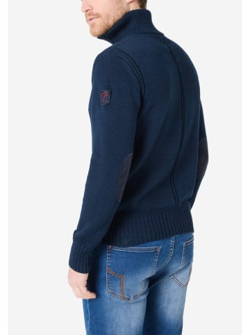 Timezone Sweter w kolorze granatowym