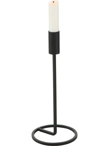 Boltze Świeczniki (3 szt.) "Fio" w kolorze czarnym