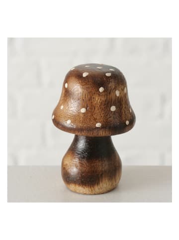 Boltze 3er-Set: Dekoobjekte "Pucky" in Braun