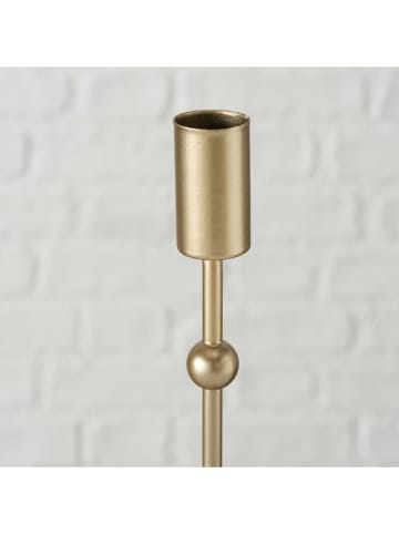 Boltze 2er-Set: Kerzenständer "Kimberly" in Gold