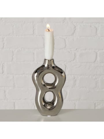 Boltze Vase ''Hertha'' in Silber - (B)9 x (H)15 x (T)4 cm