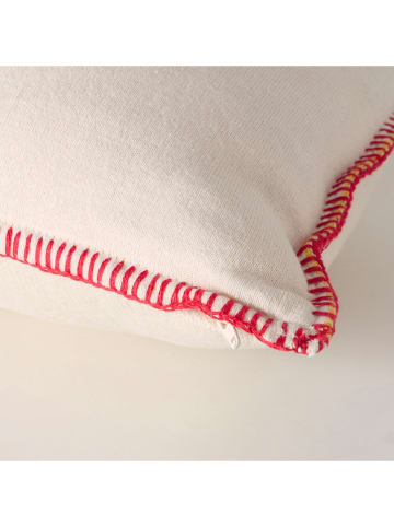 Boltze Poduszka "Colove" w kolorze czerwono-kremowym - 70 x 35 cm