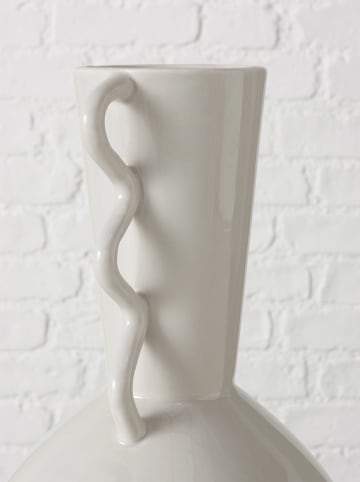 Boltze Vase "Marta" in Creme - (H)25 cm