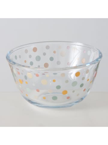 Boltze 2er-Set: Schalen "Lavina" in Ohne Farbe/ Bunt - (H)7 x Ø 13 cm