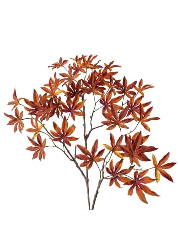 Boltze Dekozweig "Ahorn" in Braun - (H)4 cm
