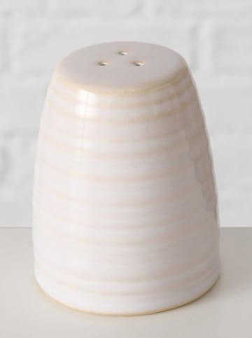 Boltze 2er-Set: Gewürzstreuer ''Jonah'' in Beige - (H)8,1 x Ø 6,6 cm