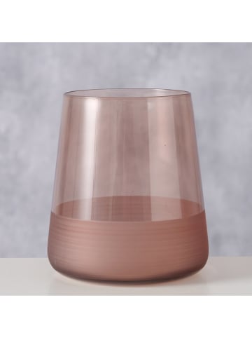 Boltze Trinkglas ''Audetta'' in Braun - (H)10 x Ø 9 cm