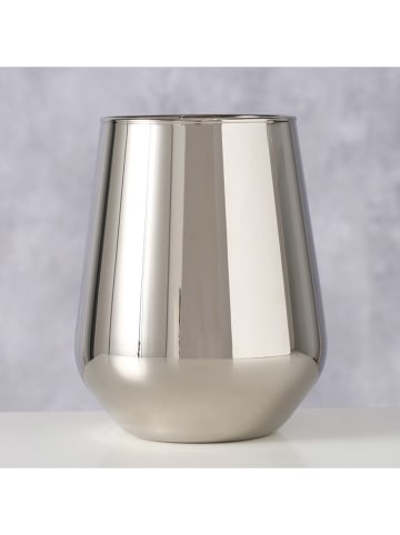 Boltze Trinkglas ''Adora'' in Silber - (H)11 x Ø 8,9 cm