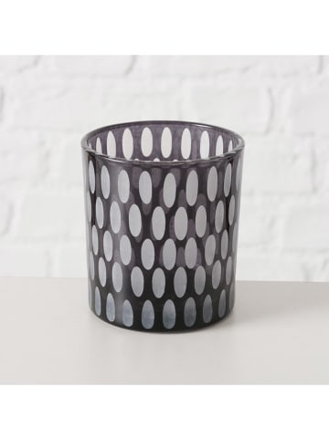 Boltze Świeczniki (2 szt.) "Carvio'' w kolorze czarnym