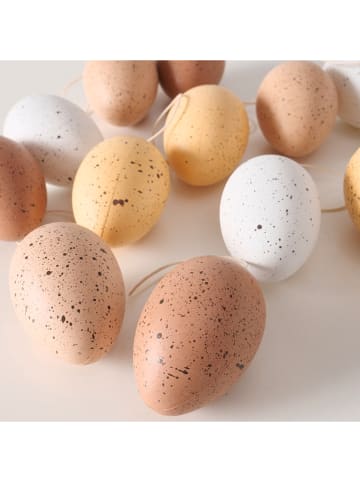 Boltze 12er-Set: Dekoanhänger "Eggy" in Bunt - (H)6 cm