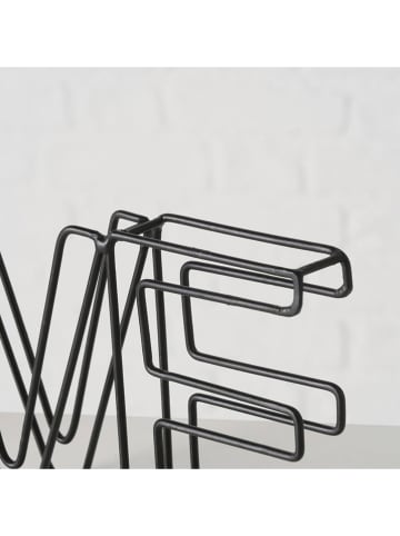 Boltze Dekoracja "Love" w kolorze czarnym - wys. 10,5 cm