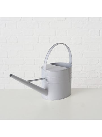 Boltze 2er-Set: Gießkannen "Moldura" in Lila/ Grau - (B)43 x (H)25,5 x (T)13 cm