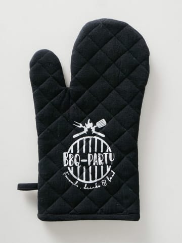 Boltze Ofenhandschuh "BBQ" in Schwarz - (H)33 cm
