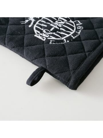 Boltze Ofenhandschuh "BBQ" in Schwarz - (H)33 cm