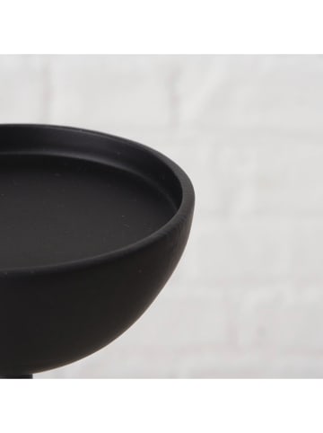 Boltze Kerzenleuchter "Vimo" in Schwarz - (H)30,5 cm