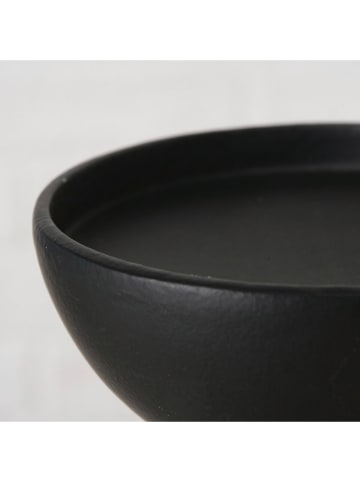 Boltze Kerzenleuchter "Vimo" in Schwarz - (H)20 cm
