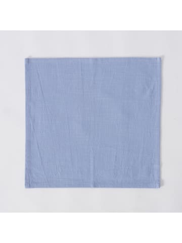 Boltze 2er-Set: Servietten "Lenea" in Hellblau - (L)40 x (B)40 cm
