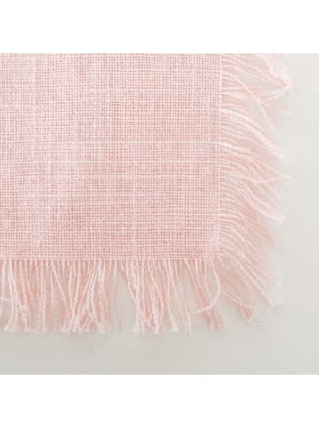 Boltze Tischläufer "Lenea" in Rosa - (L)140 x (B)40 cm