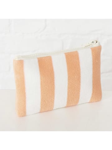 Boltze 3er-Set: Kosmetiktaschen "Stripe' In Rot/ Lila/ Orange - (B)16,5 x (H)11,5 cm