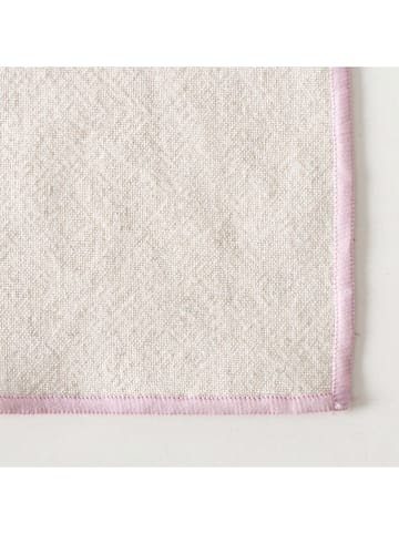 Boltze Tischläufer "Janea" in Creme/ Rosa - (L)140 x (B)40 cm