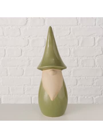 Boltze Figurka dekoracyjna "Gert" w kolorze zielonym - wys. 28,8 cm
