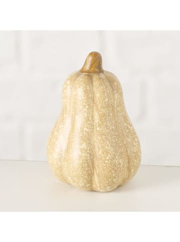 Boltze 4er-Set: Dekoaufsteller "Pumpky" in Creme