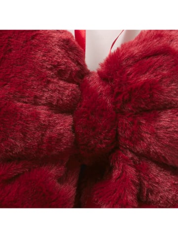 Boltze Zawieszka dekoracyjna "Bowy" w kolorze ciemnoczerwonym - wys. 6,5 cm