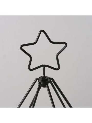 Boltze Kerzenleuchter "Jolando" in Schwarz - (H)37 cm