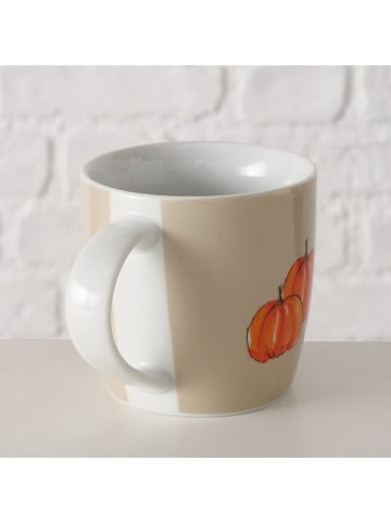 Boltze Tasse "Pumpkin" in Beige/ Orange - 330 ml