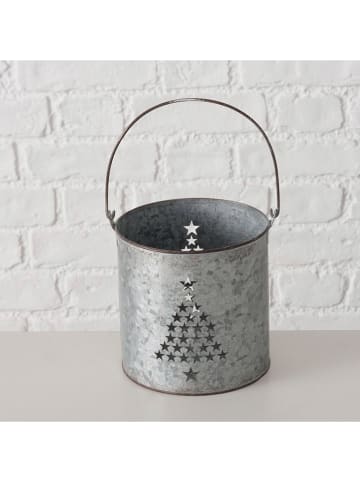 Boltze 3er-Set: Windlichter ''Tanita'' in Hellgrau