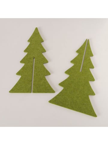 Boltze Dekoracja "Felty" w kolorze zielonym - 27,3 x 50,5 x 27 cm