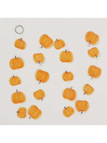 Boltze Capiz-Girlande "Pumpkin" in Orange - (L)180 cm